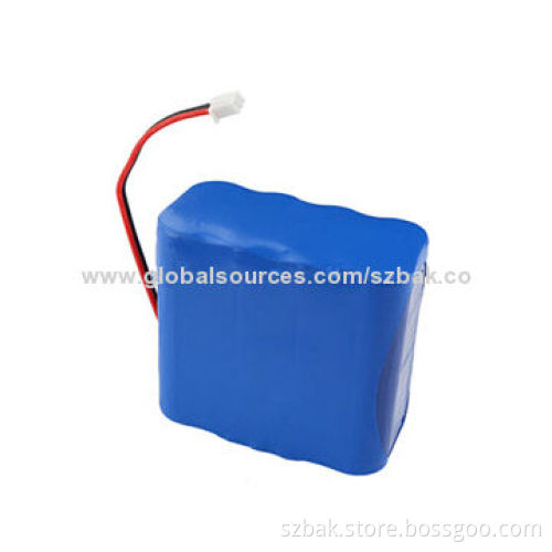 Li-ion Battery Pack, 7.4V Voltage 10,400mAh Capacity, 3-8A Over-current Range